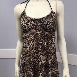 Leopard print halter top!